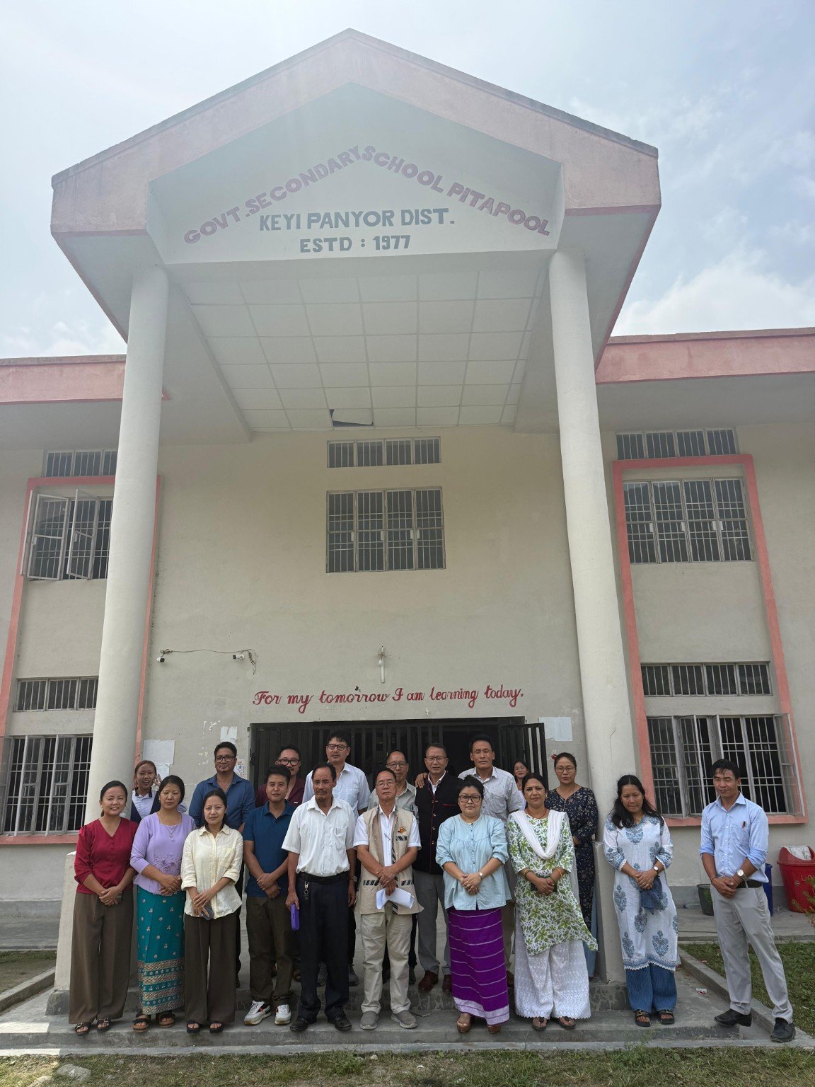 Government Secondary School Pitapool building